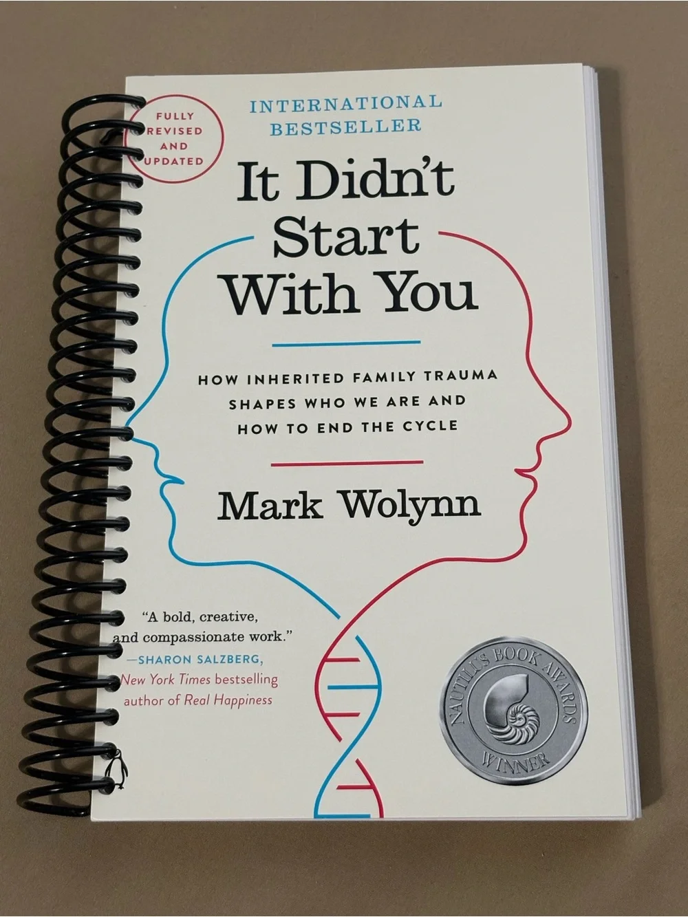It Didn't Start With You by Mark Wolynn - Spiral Bound Book